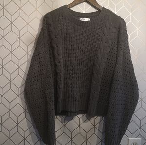 Hollister cable knit sweater